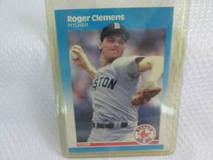1987 Fleer Roger Clemens Cards...