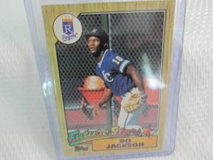 1987 Topps Bo Jackson Rookie Card...