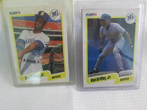 1990 Fleer Ken Griffey JR Cards...