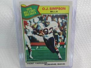 1977 O.J Simpson Record Breaker Car...