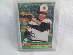 1976 Topps Brooks Robinson Card...