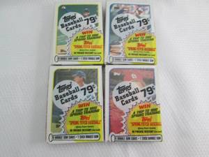 4 1989 Topps Baseball Cello Packs...