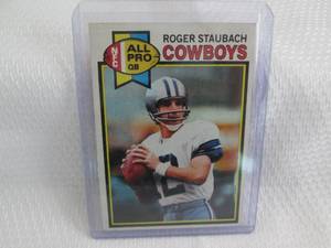 1979 Topps Roger Staubach Card...