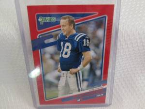 2021 Donruss Peyton Manning Press P...