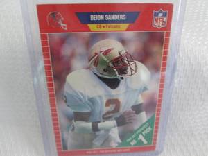 1989 Pro Set Deion Sanders Rookie C...