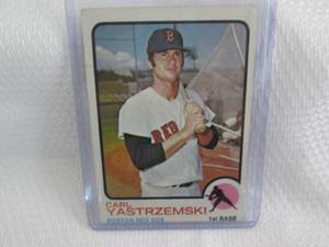 1973 Topps  Carl Yastrzemski Card...