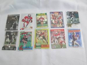 Assorted Jerry Rice Cards...