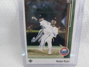 1989 Upper Deck Nolan Ryan Card...