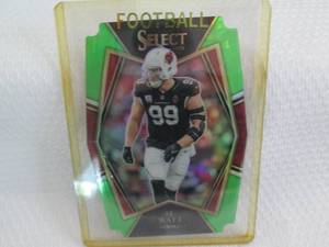 2021 J.J Watt Select Neon Green Die...