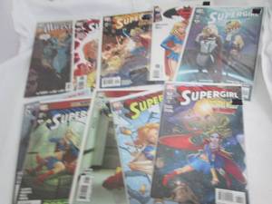 10 SuperGirl Comics...