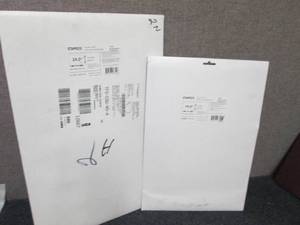 24 & 19 inch Staples Privacy Filter...