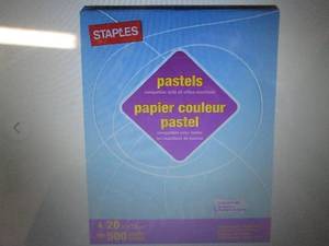 Case of 10 ReamsStaples Pastel Mult...