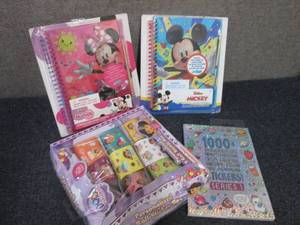 Disney Journals, Stickers...