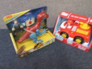 Dinosaur, Fire Truck...
