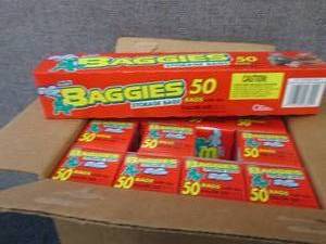 Case of 12- 50 ct Boxes Baggies Gal...