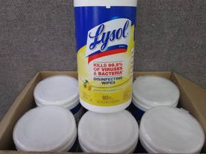 LYSOL Disinfecting Wipes Canister,...