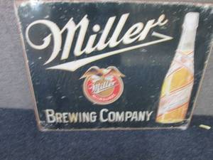 Metal Miller Sign 16 x12.5 inches...