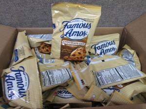 Case of 42-2 oz Pouches Famous Amos...