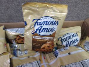 Case of 42-2 oz Pouches Famous Amos...