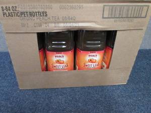 8-64 0z Bottles Sweet Leaf Peach Ic...