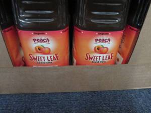 8-64 0z Bottles Sweet Leaf Peach Ic...