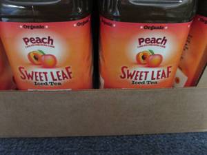 8-64 0z Bottles Sweet Leaf Peach Ic...