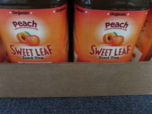 8-64 0z Bottles Sweet Leaf Peach Ic...