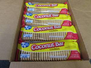 12- 9 oz pks Coconut Bar Cookies...