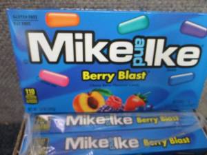 12- 5 oz Boxes Mike & Ike Berry Bla...