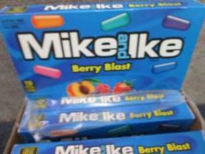 12- 5 oz Boxes Mike & Ike Berry Bla...