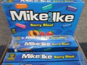 12- 5 oz Boxes Mike & Ike Berry Bla...