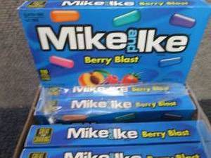 12- 5 oz Boxes Mike & Ike Berry Bla...