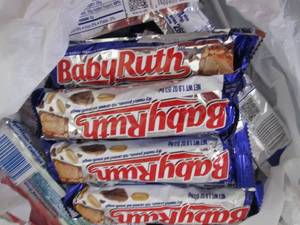 12 Baby Ruth Bars...