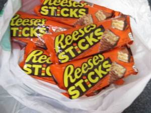 12 Reeses Sticks...