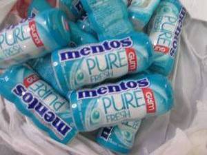 12 pks Mentos Pure Fresh Gum...