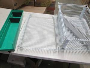 Misc HD Wire BasketBins, Plastic B...