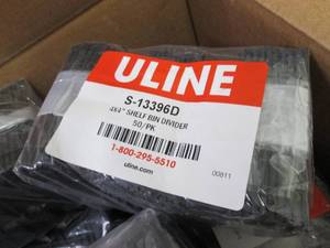 6- 50 packs Dividers for Shelf Bins...