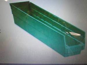 Case of 12 -  Uline 4x24x4 inch Gre...