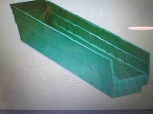Case of 12 -  Uline 4x24x4 inch Gre...