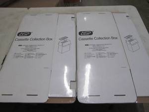 2 6pks Cassette Collection Boxes...
