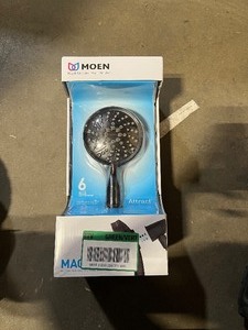 Moen Attract with Magnetix 6-spray 6.75 in. Dual Shower Head and Adjustable Handheld in Mediterranean Bronze customer return see pictures