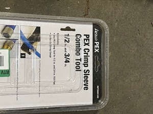 Assorted Apollo pex tools Customer return see pictures