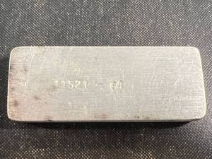 lot 02 image: 10 TROY OZ .999 FINE SILVER BAR NATIONAL REFINING
