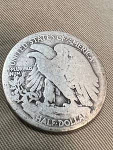 lot 11 image: 1916-D US WALKING LIBERTY HALF DOLLAR