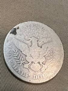 lot 36 image: 1901-S US BARBER HALF DOLLAR