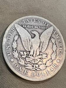 lot 39 image: 1893-O MORGAN SILVER DOLLAR