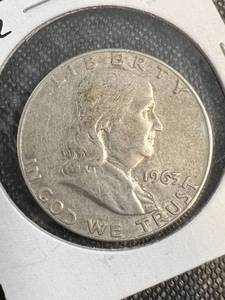 lot 54 image: 1963-D US FRANKLIN HALF DOLLAR