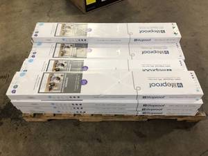 lot 16 image: 14 Boxes of Lifeproof White Sand Hickory 12 MIL x 7.1 in. W x 48 in. L Click Lock Waterproof Luxury Vinyl Plank Flooring (19 sqftcase) Customer Returns See Pictures