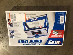 lot 29 image: Kreg Precision Bench Top Router Table  Customer Returns See Pictures