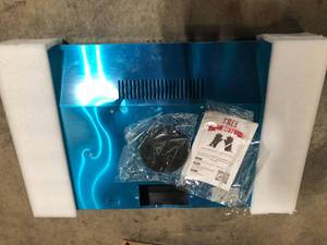 lot 49 image: AKDY 30 in. 58 CFM Convertible Under Cabinet Range Hood in Brushed Stainless Steel with 2 Carbon Filters and Push ButtonCustomer Returns See Pictures